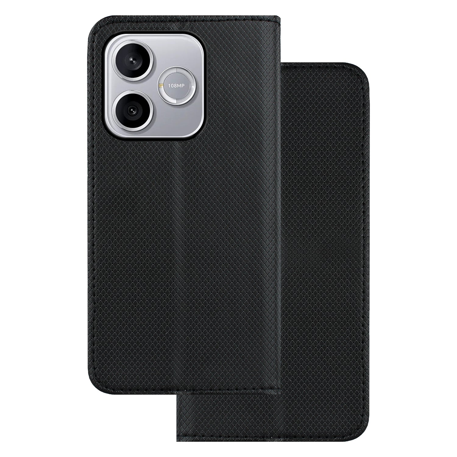 Smart Magnet case for Honor 600 Lite black