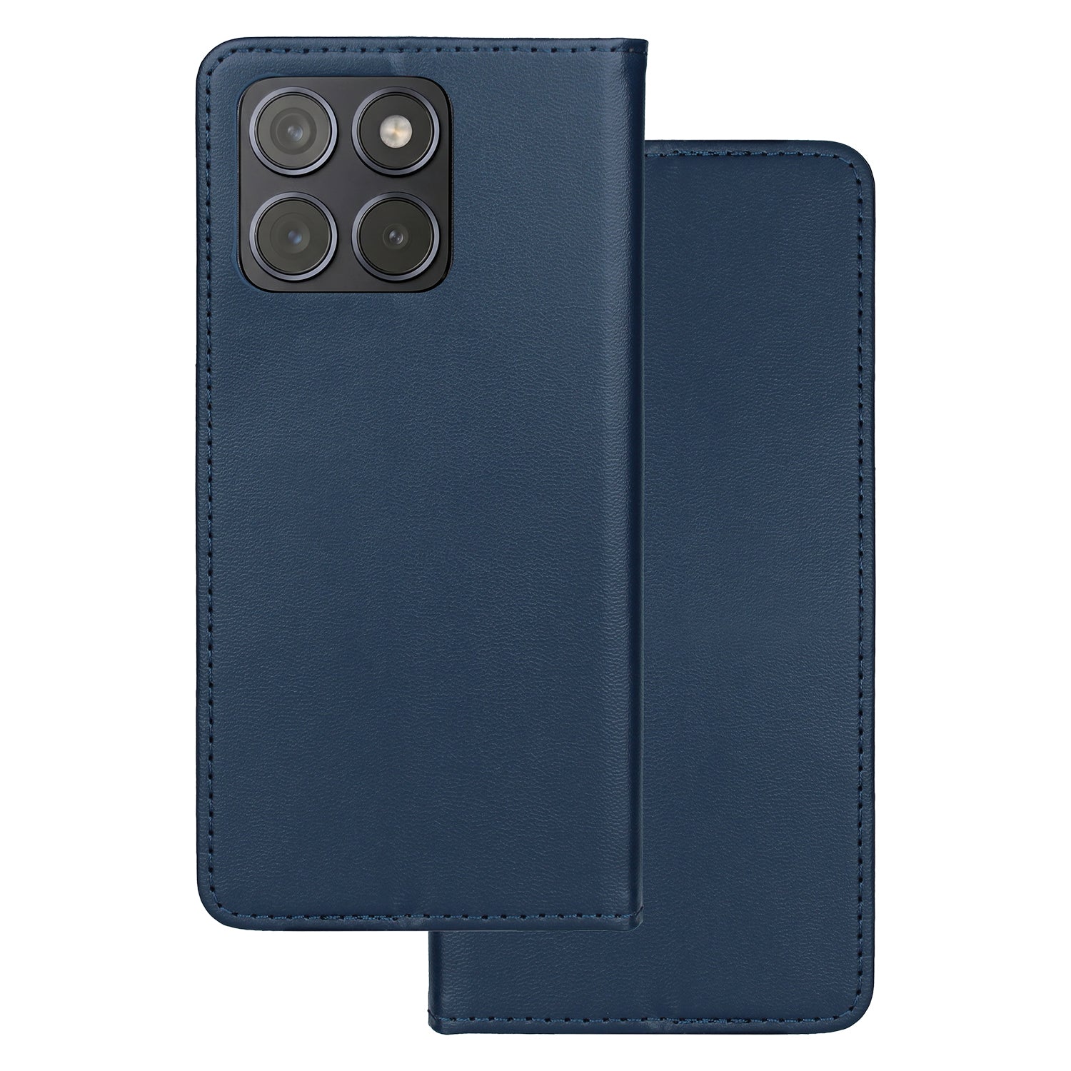 Smart Magnetic case for Motorola Edge 70 Fusion navy blue