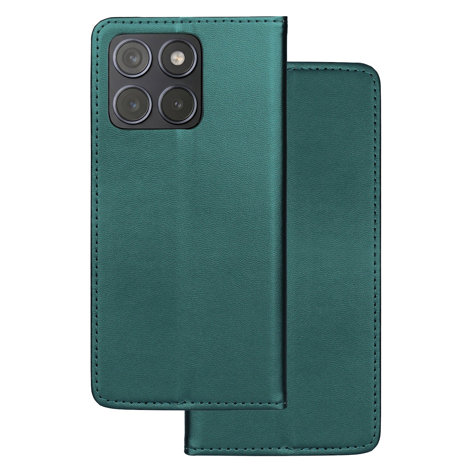 Smart Magnetic case for Motorola Edge 70 Fusion dark green