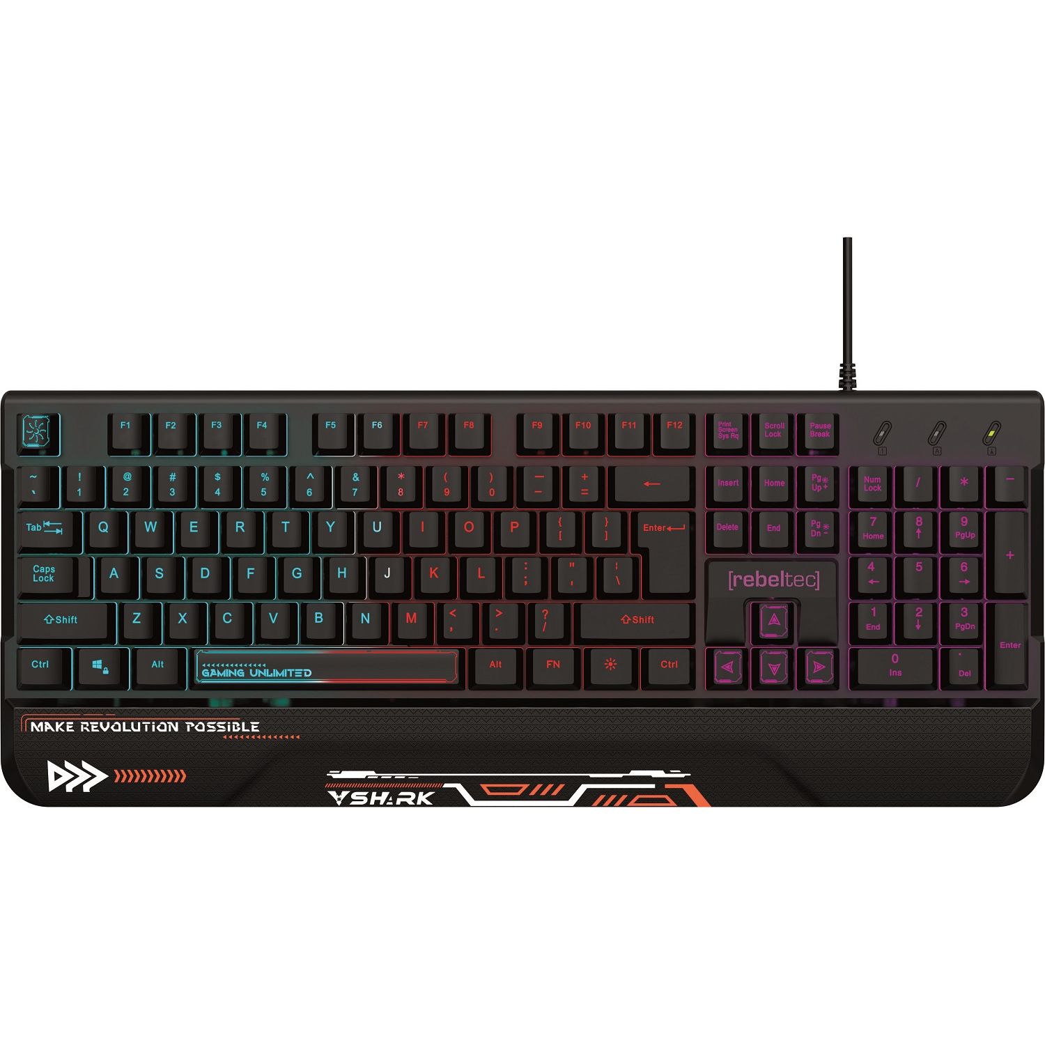 Rebeltec gaming keyboard SHARK