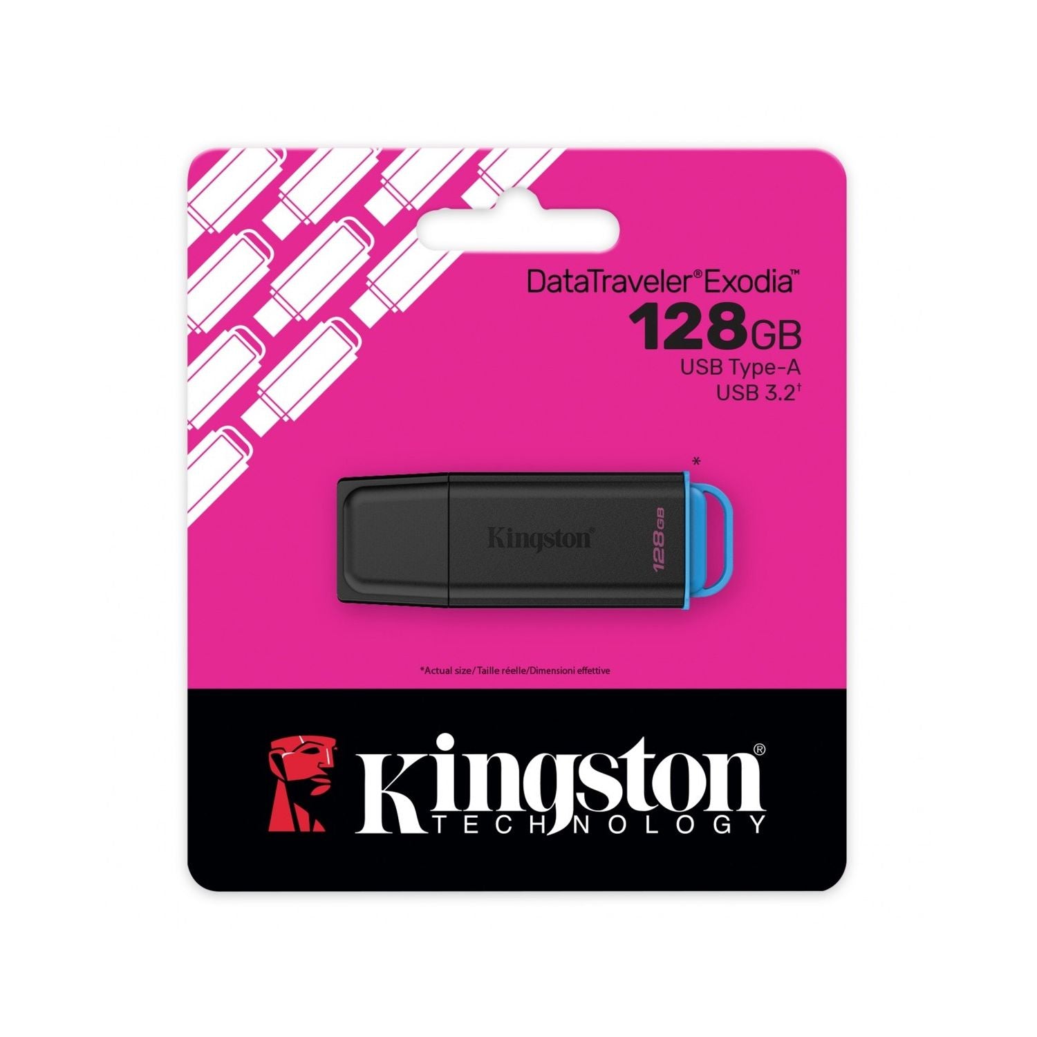 Kingston pendrive 128GB USB 3.2 Gen1 Exodia G2 blue