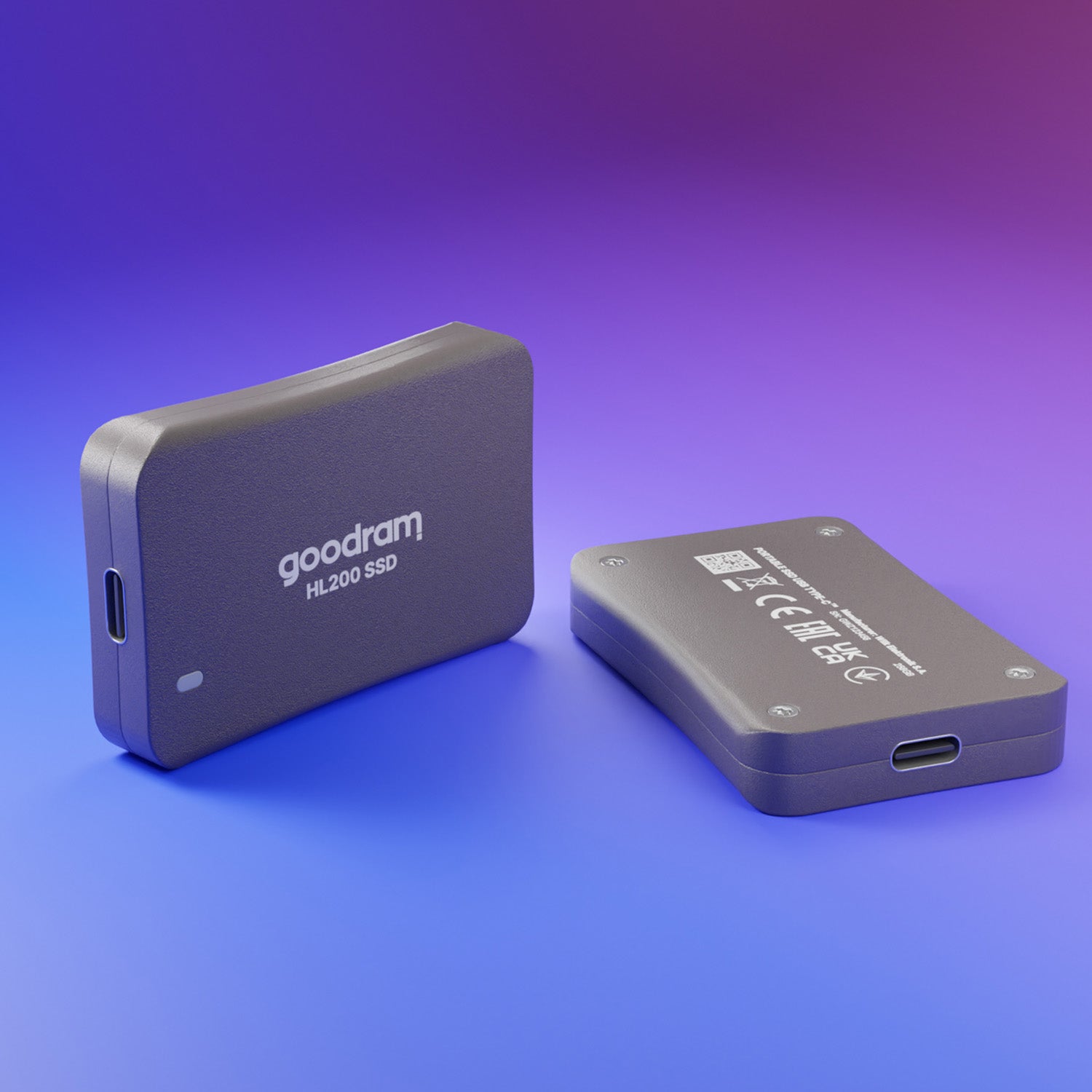 Goodram SSD disc 1TB HL200 USB Type-C + A
