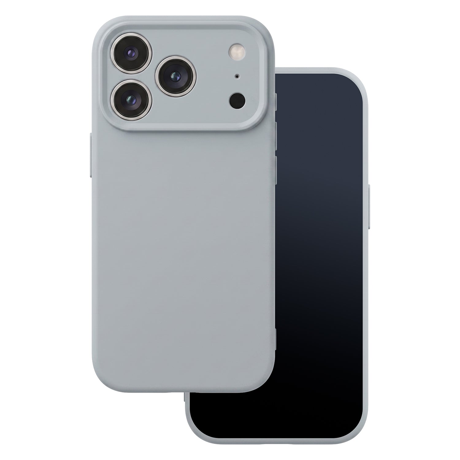 Silicon case for Samsung Galaxy A57 5G silver