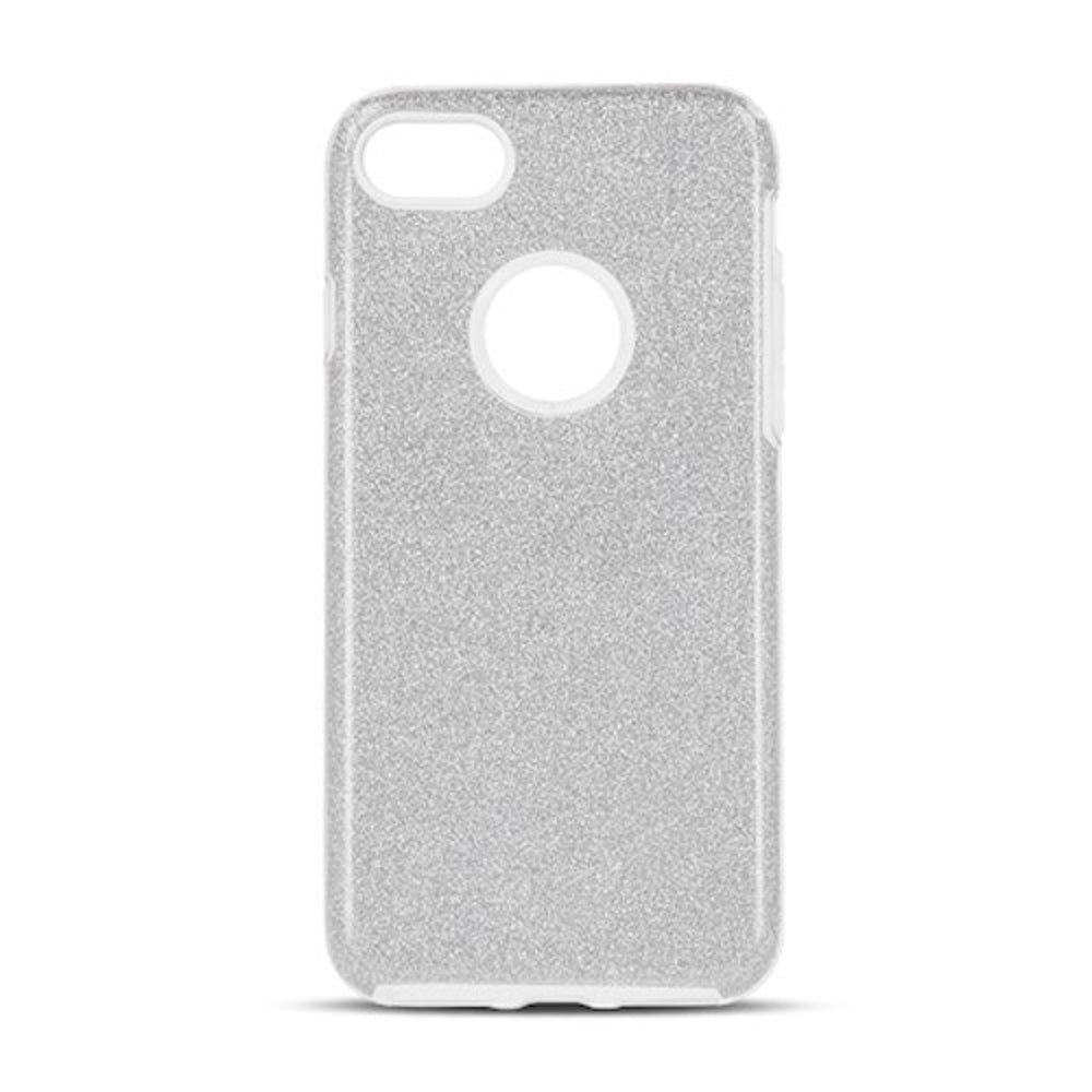 Glitter 3in1 case for iPhone 17 Air 6,6" silver