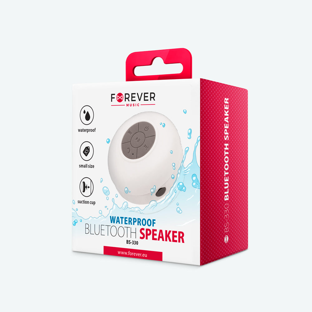 Forever Bluetooth speaker BS-330 white