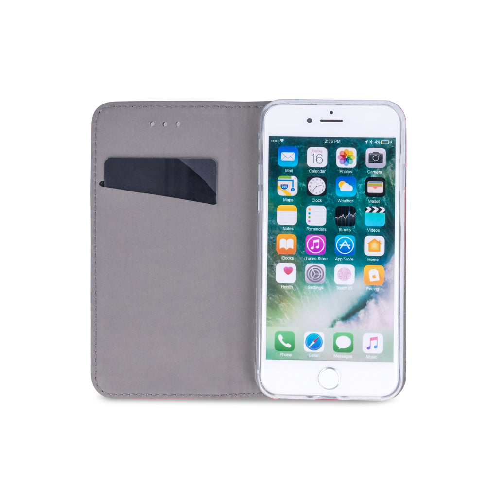 Smart Magnet case for iPhone 17 Pro Max 6,9" / 18 Pro Max 6,9" red