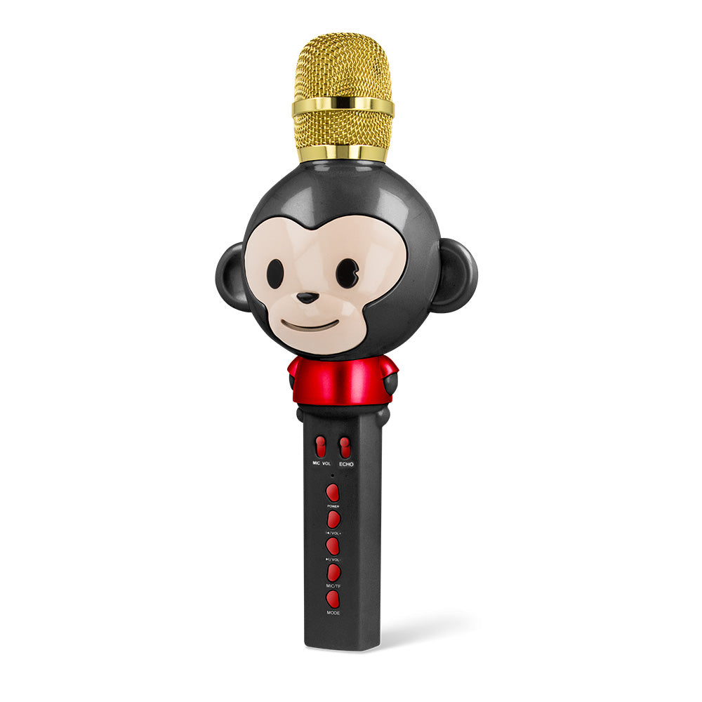 Forever microphone with Bluetooth speaker Animal black AMS-100