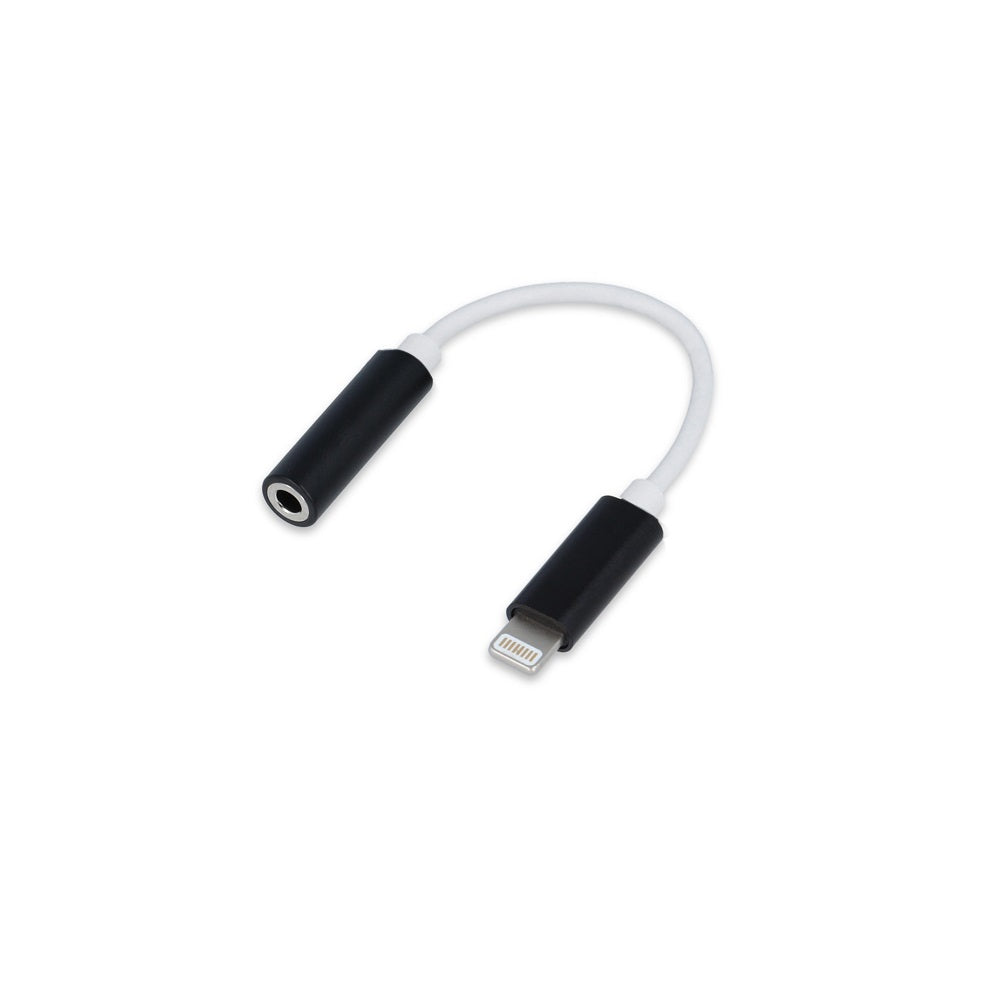 Forever adapter audio jack 3,5mm - Lightning black