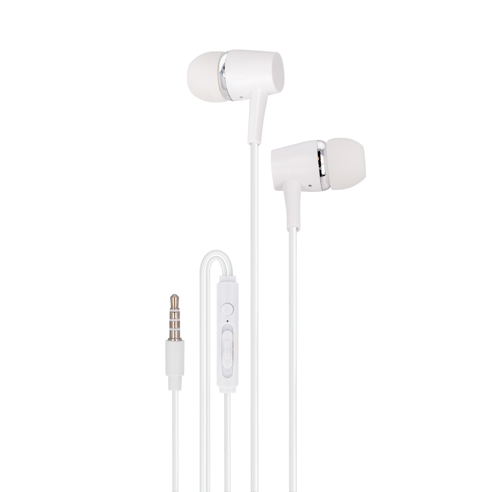 Écouteurs Maxlife MXEP-02 jack 3,5mm blanc