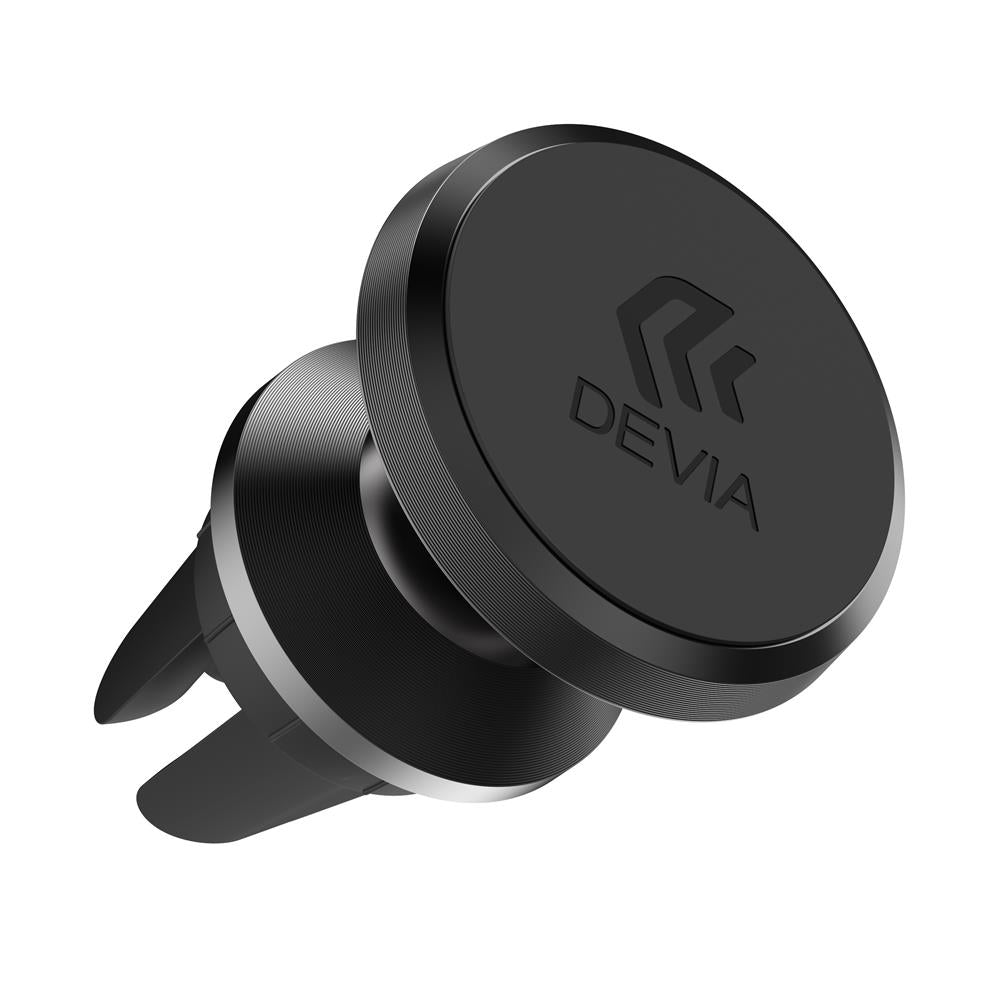 Support voiture magnétique Devia ES043 pour aération — noir