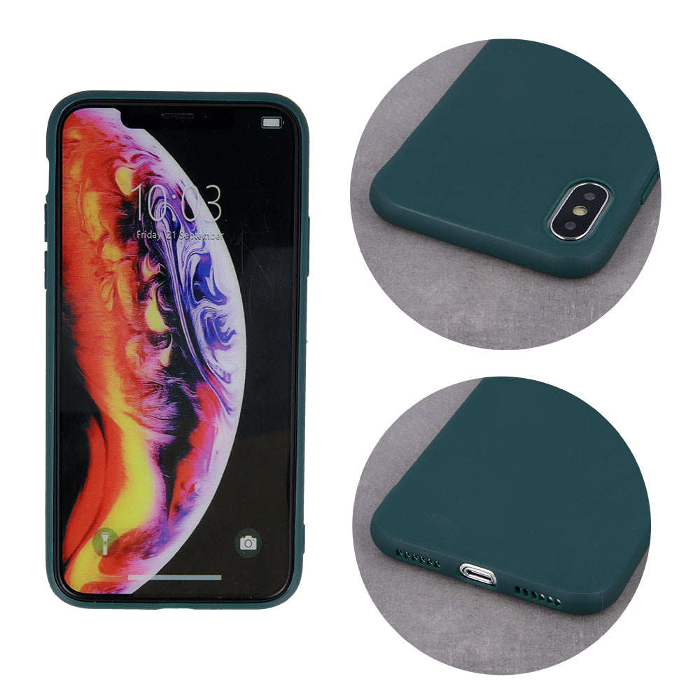 Matt TPU case for Samsung Galaxy M16 5G forest green