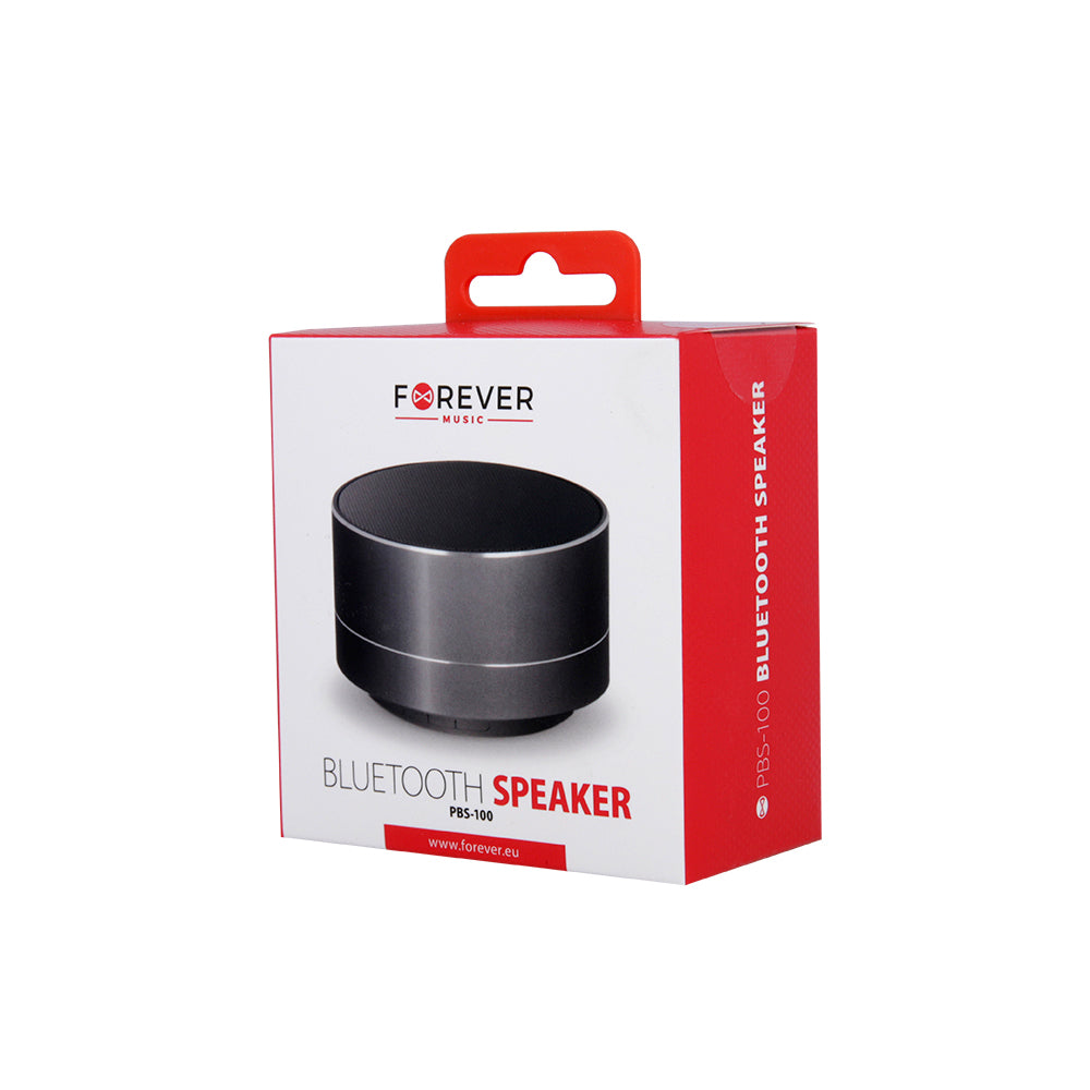 Forever Bluetooth speaker PBS-100 black