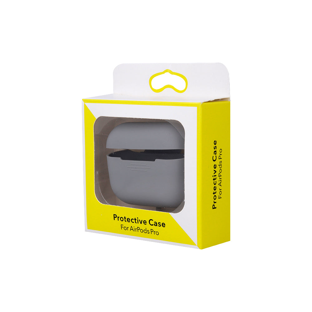 Case for Airpods Pro gray with hook
