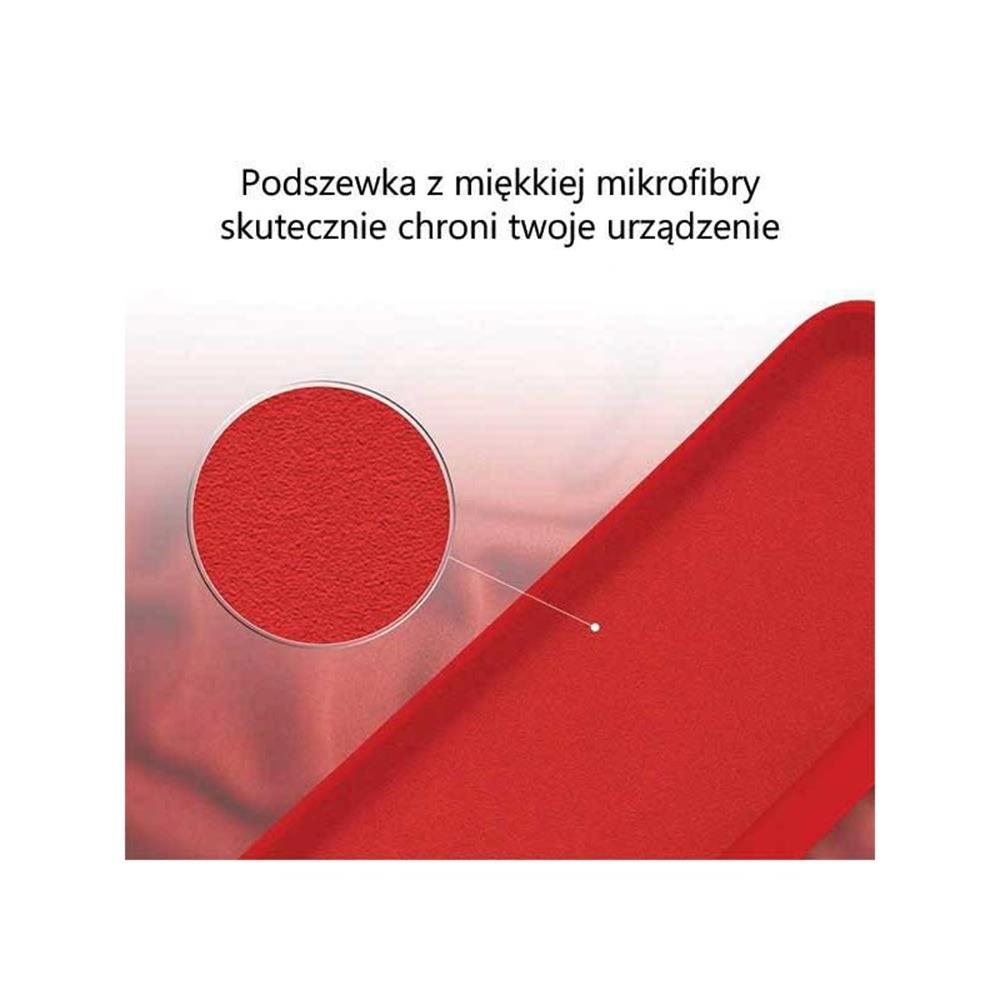 Mercury Silicone Samsung Galaxy S24 Plus czerwona