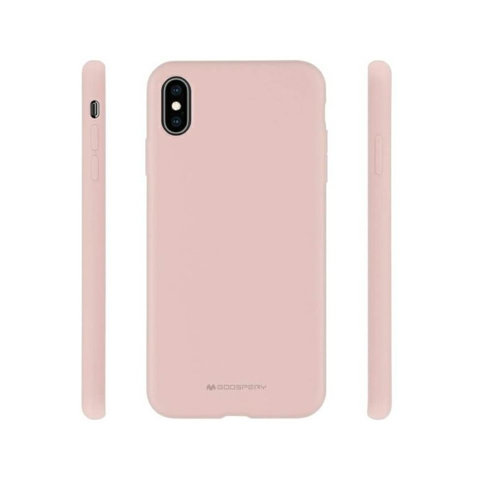 Mercury Silicone iPhone 15 Pro Max 6,7" różowo-piaskowy