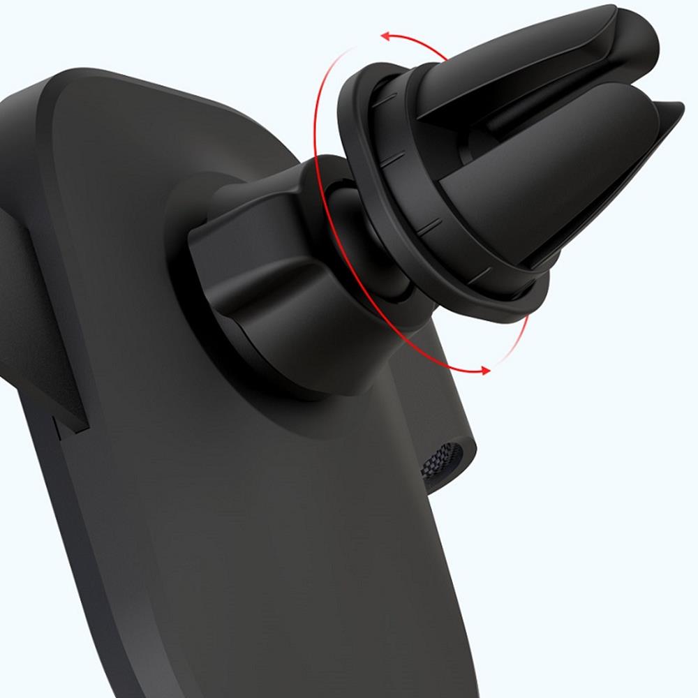 Support voiture XO C37 gravité noir pour aération