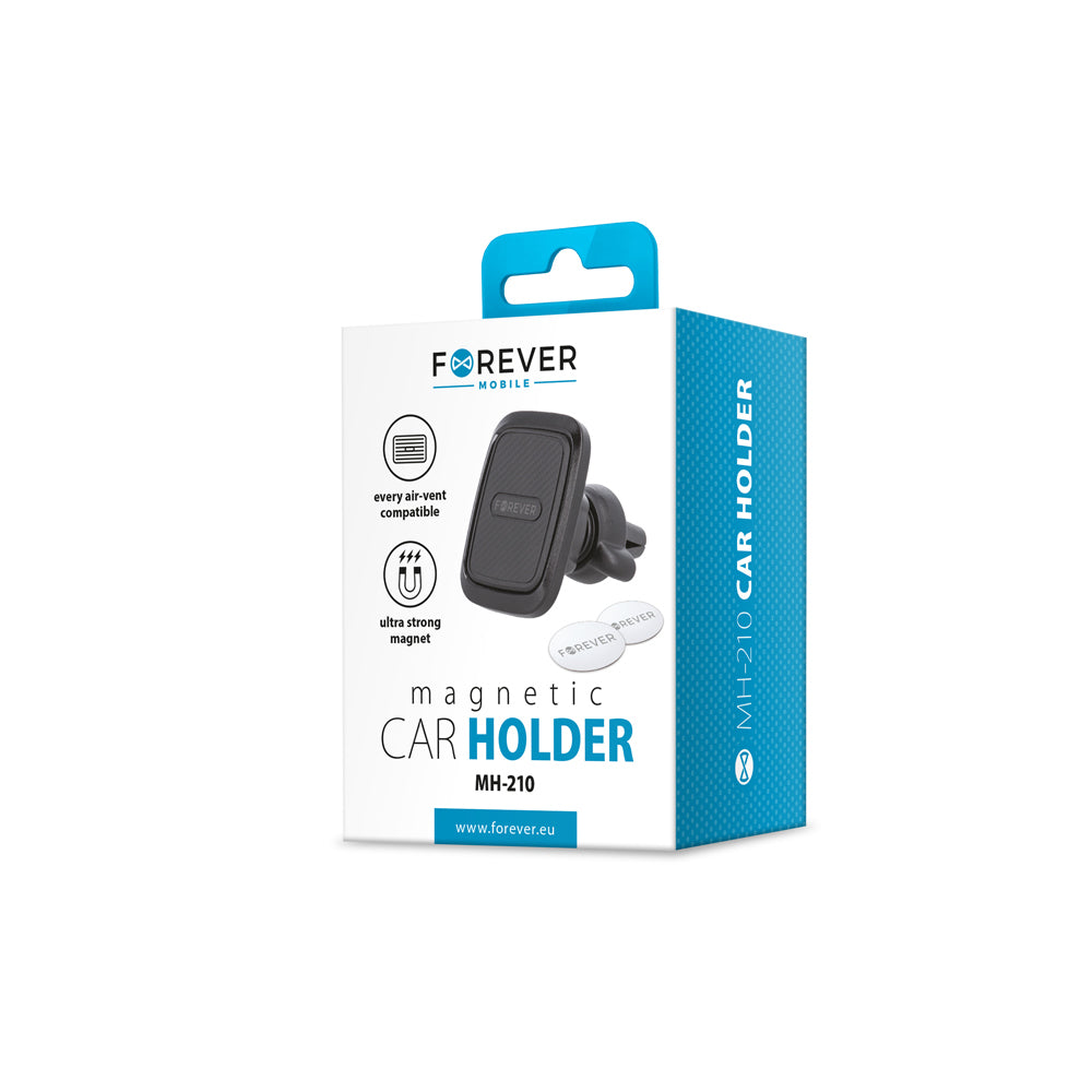Support voiture magnétique Forever MH-210 pour grille aération — rotation 360°