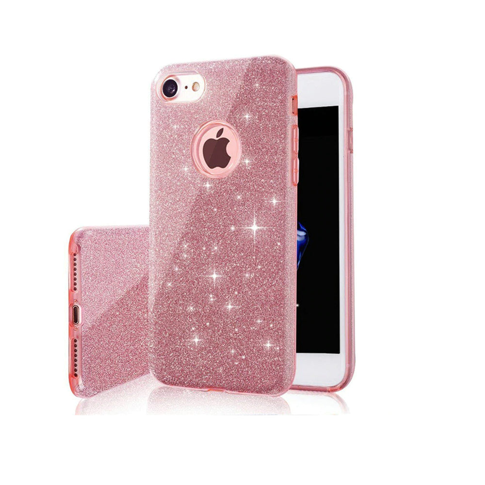 Glitter 3in1 case for Samsung Galaxy A16 4G / A16 5G pink
