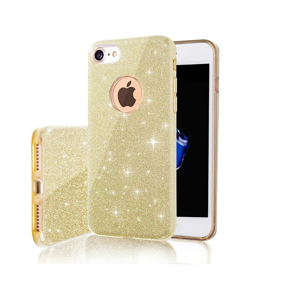 Glitter 3in1 case for Samsung Galaxy A26 gold