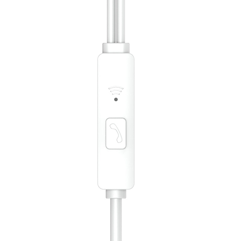 XO wired earphones EP25 USB-C white