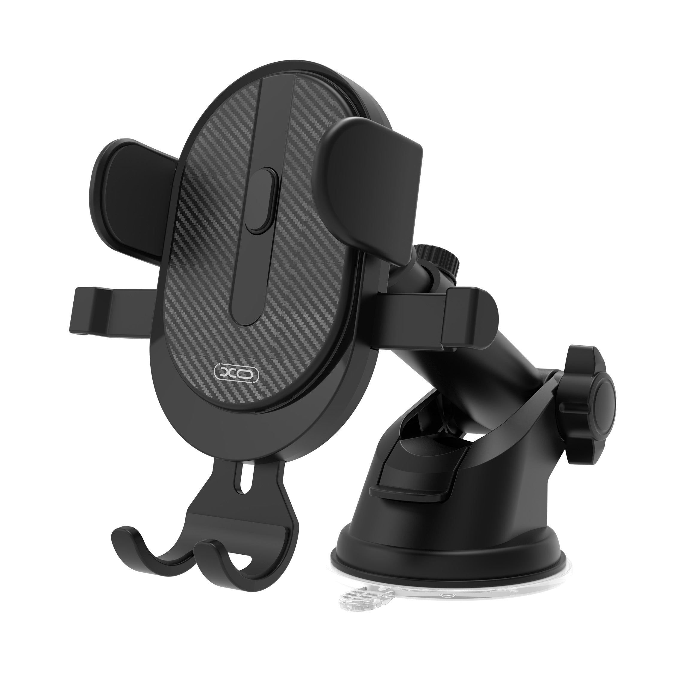 Support auto XO C60 universel gravité — noir