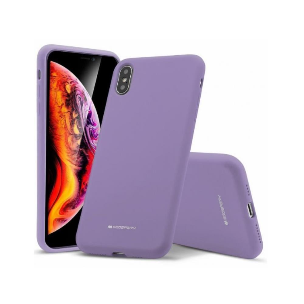 Mercury Silicone Samsung Galaxy S24 Ultra fioletowa