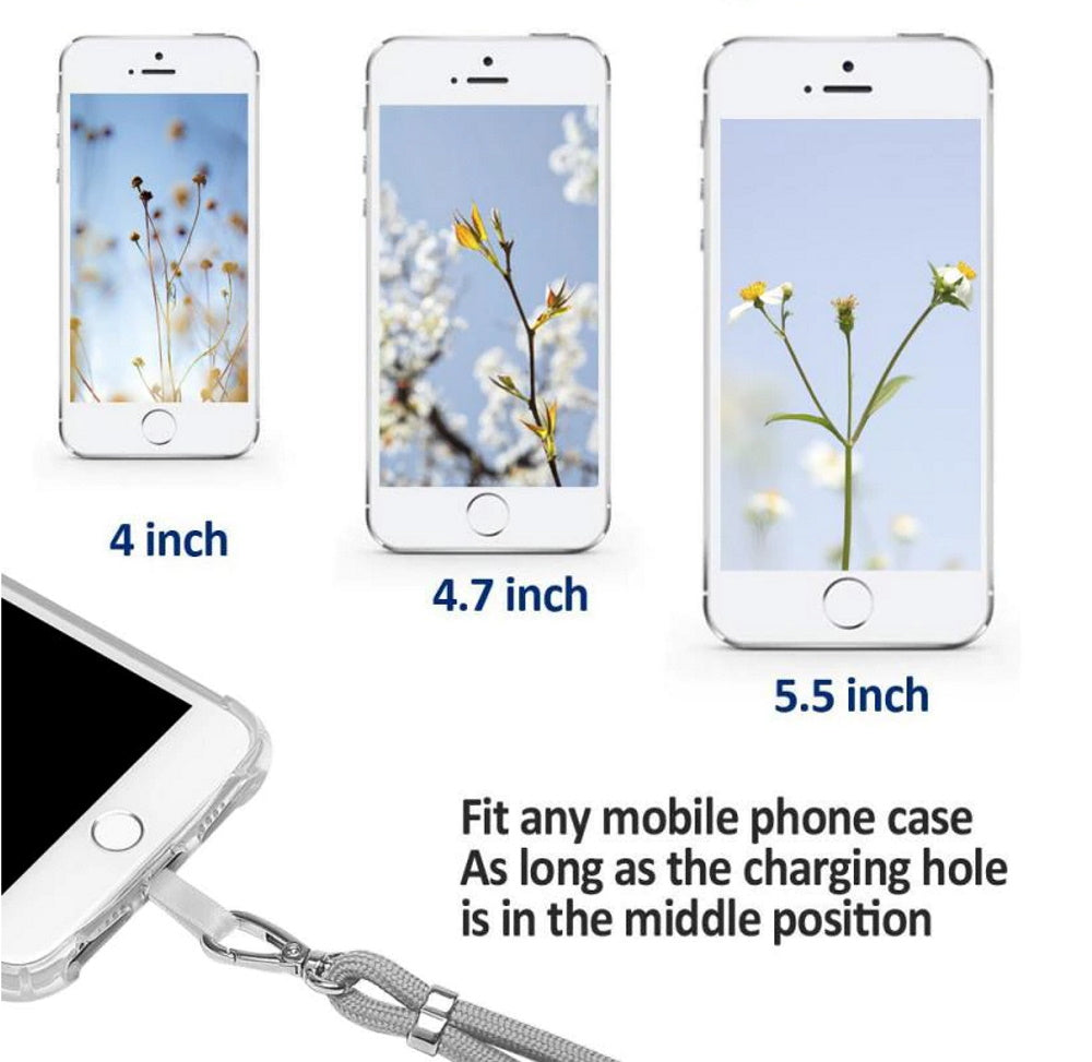 Universal neck strap for phones mint