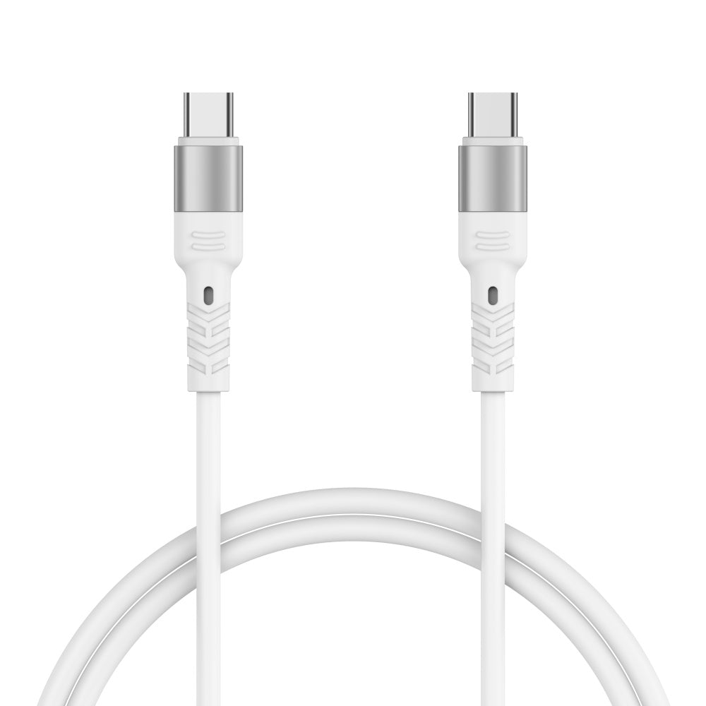 Forever Core High Power cable USB - USB-C 2,0 m white 100W for GaN