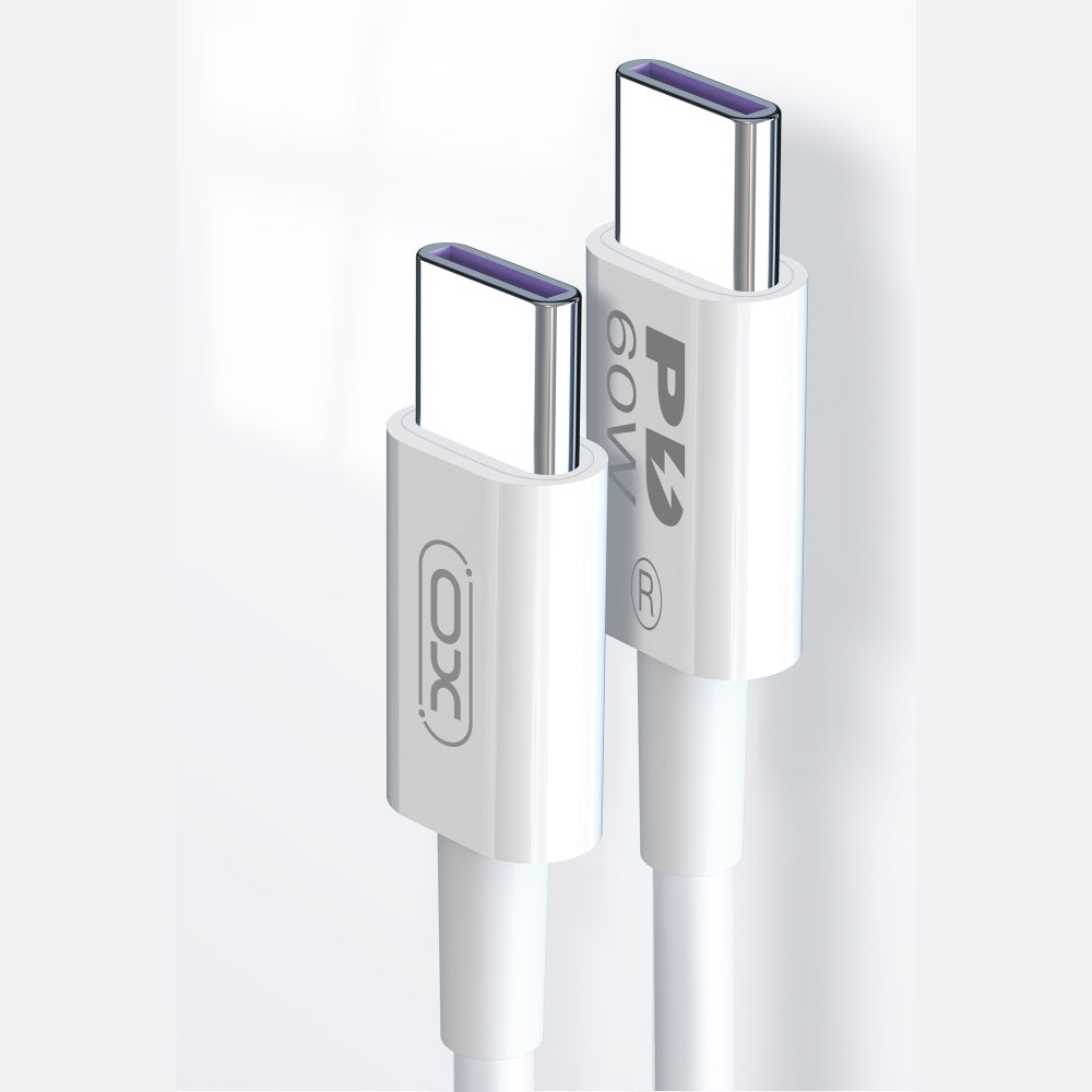 XO cable NB-Q190A PD USB-C - USB-C 1,0m 60W white