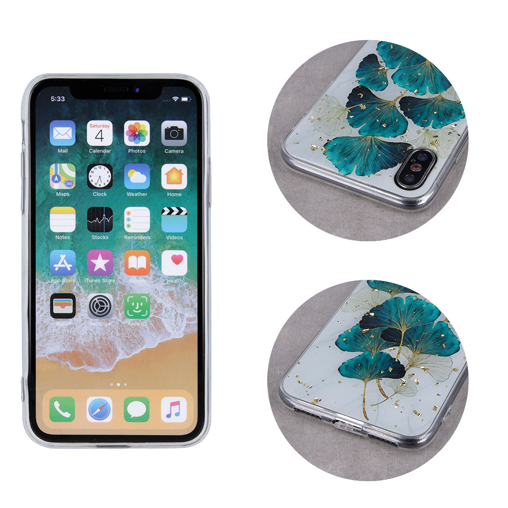Gold Glam case for Xiaomi Redmi 14C 4G/ 14C 5G / Redmi A4 / POCO C75 leaves
