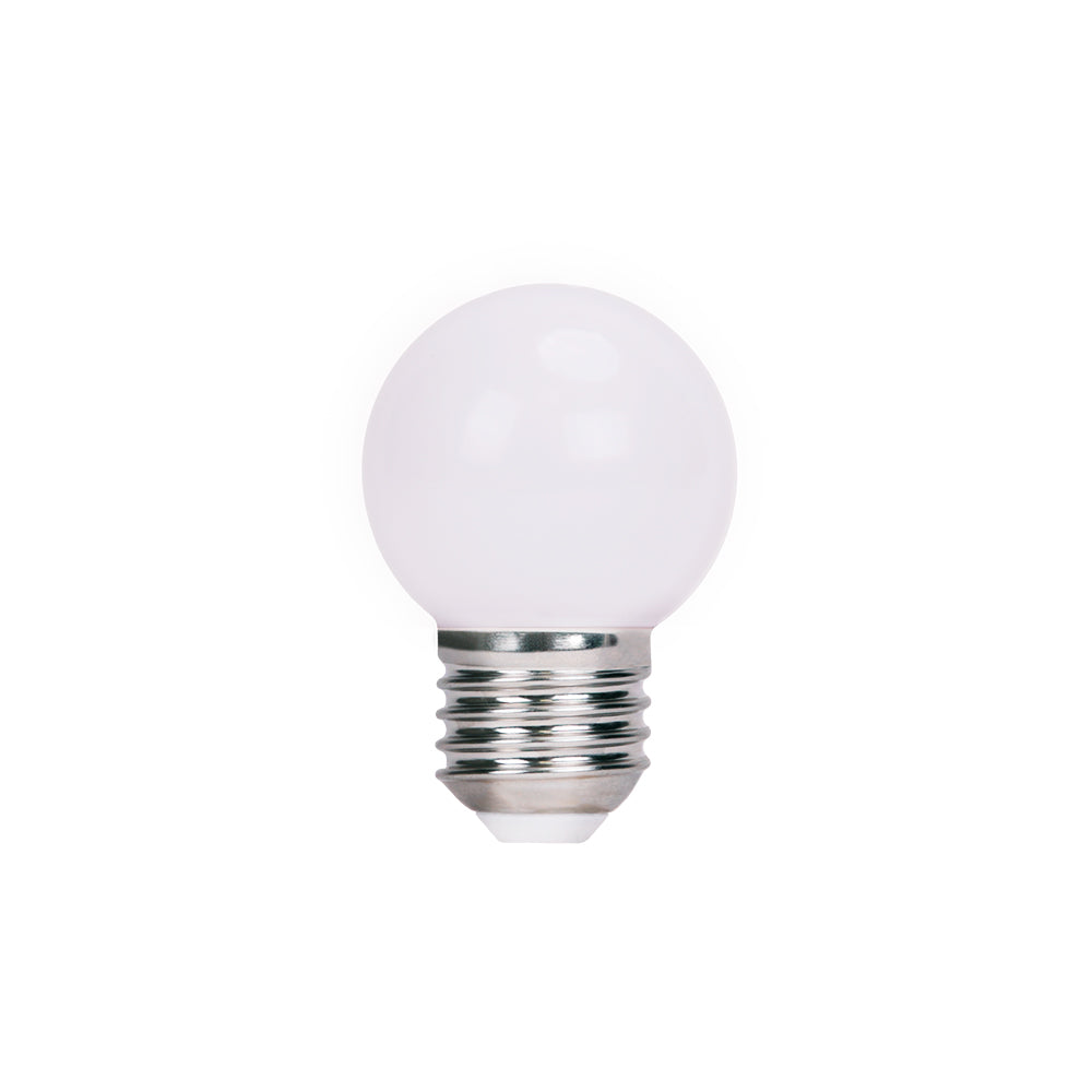 Ampoule LED E27 G45 2W blanc neutre - Pack de 5