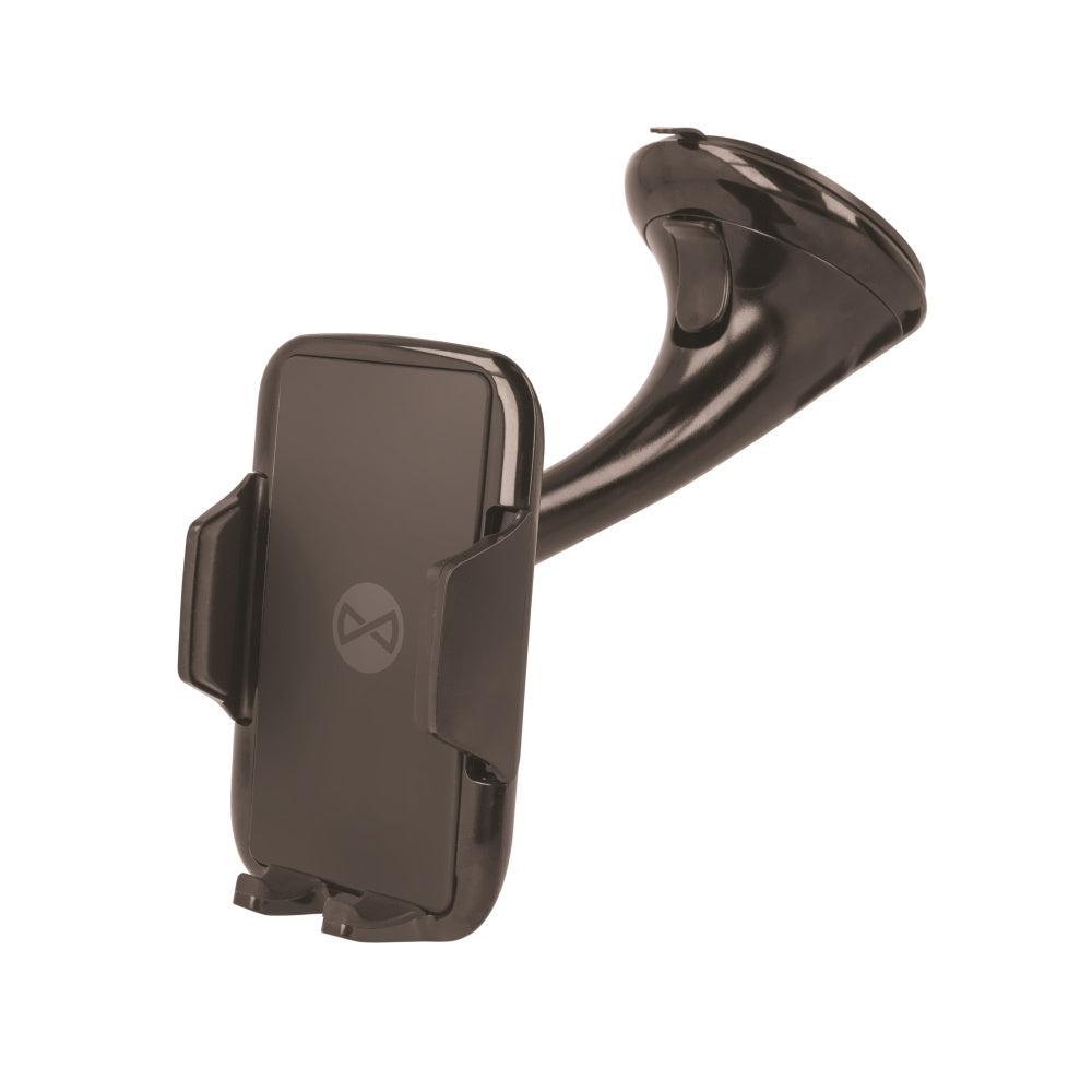 Support de voiture inductive 10W Forever U-17 noir — Charge sans fil et rotation 360°