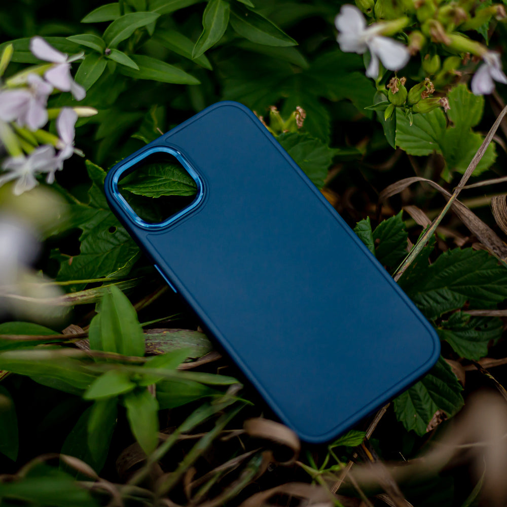 Satin case for Xiaomi Redmi Note 13 5G dark blue