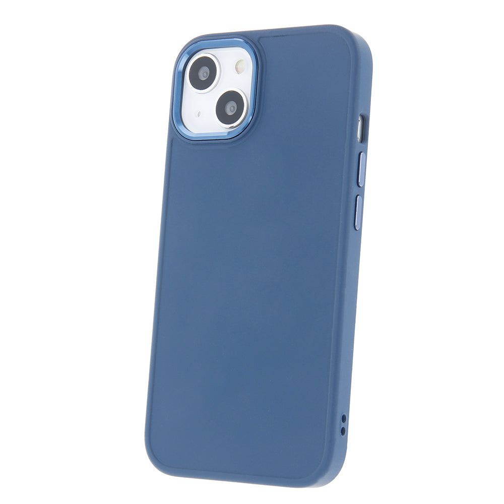 Satin case for Samsung Galaxy S24 Plus dark blue