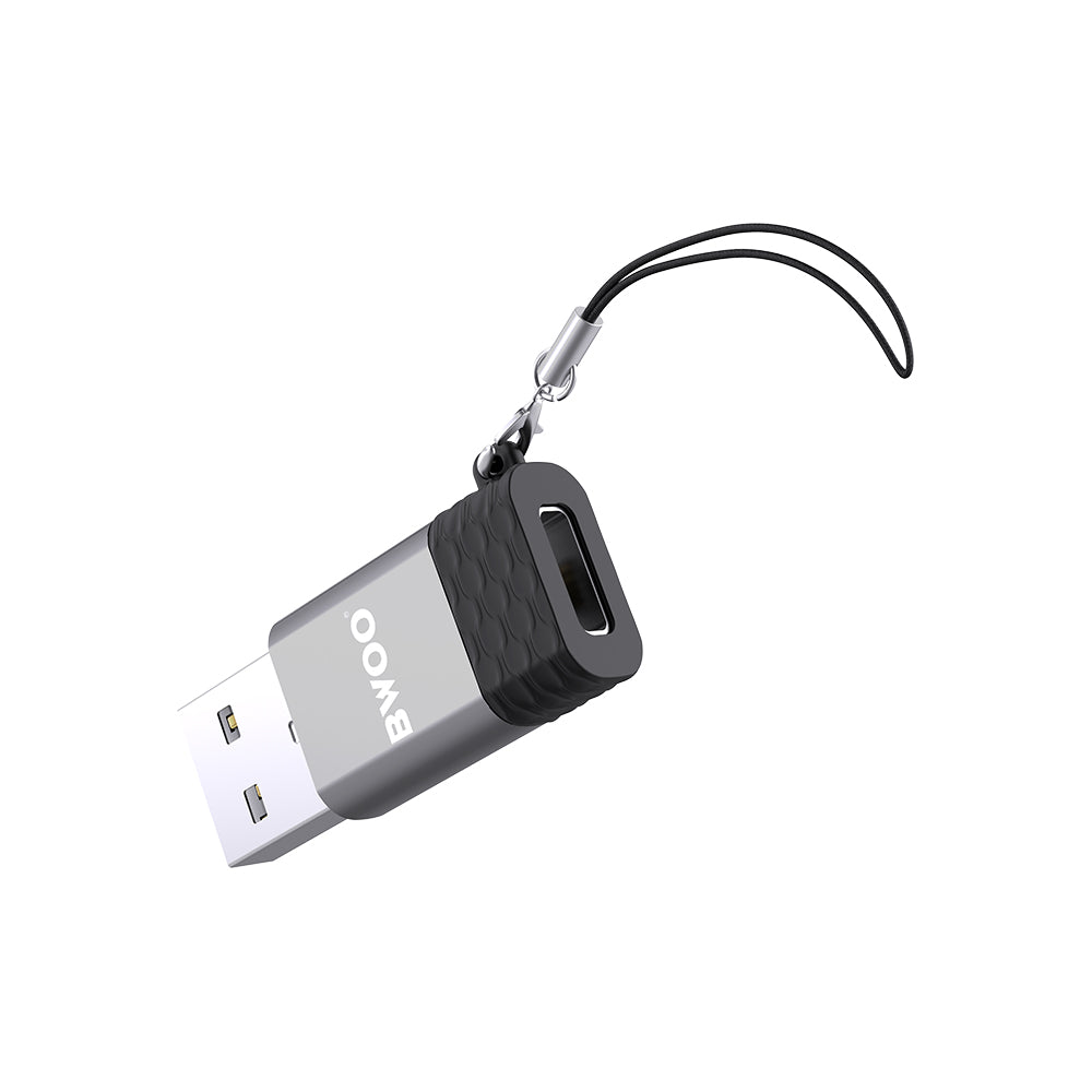 BWOO Adapter USB-C - USB Gray OTG BZ-38