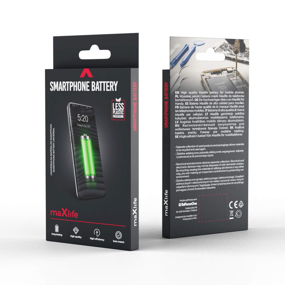 Maxlife battery for iPhone 7 Plus 2900mAh