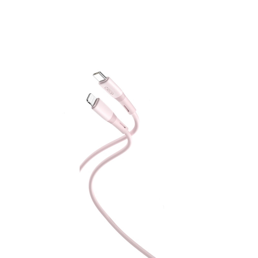 XO cable NB-Q226A USB-C - Lightning 1m 27W pink