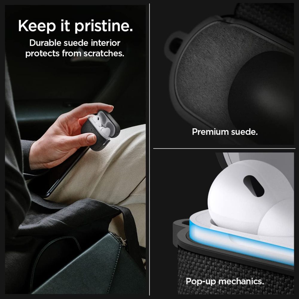 Spigen Urban Fit case for AirPods Pro 1 / 2 black