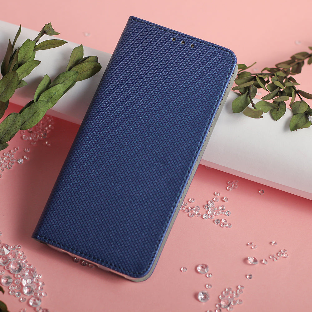 Smart Magnet case for Motorola Edge 70 Pro 5G navy blue