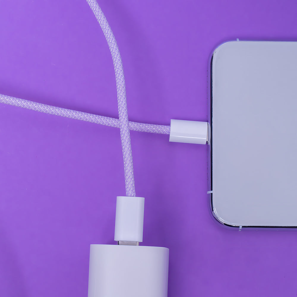 Câble USB-C Maxlife MXUC-06 — 1m 20W violet