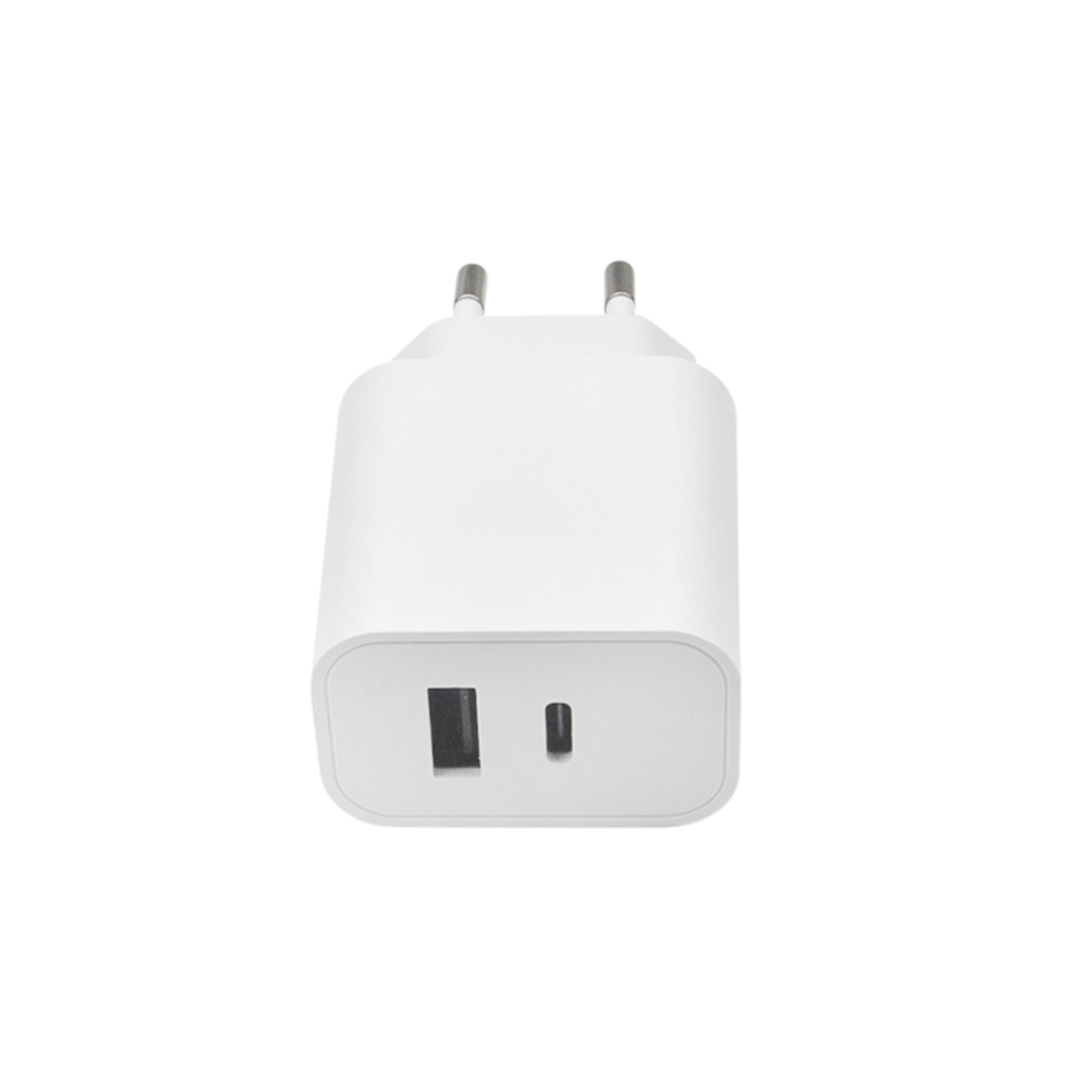 Maxlife MXTC-06 PD QC charger 1x USB-C 1x USB 20W white
