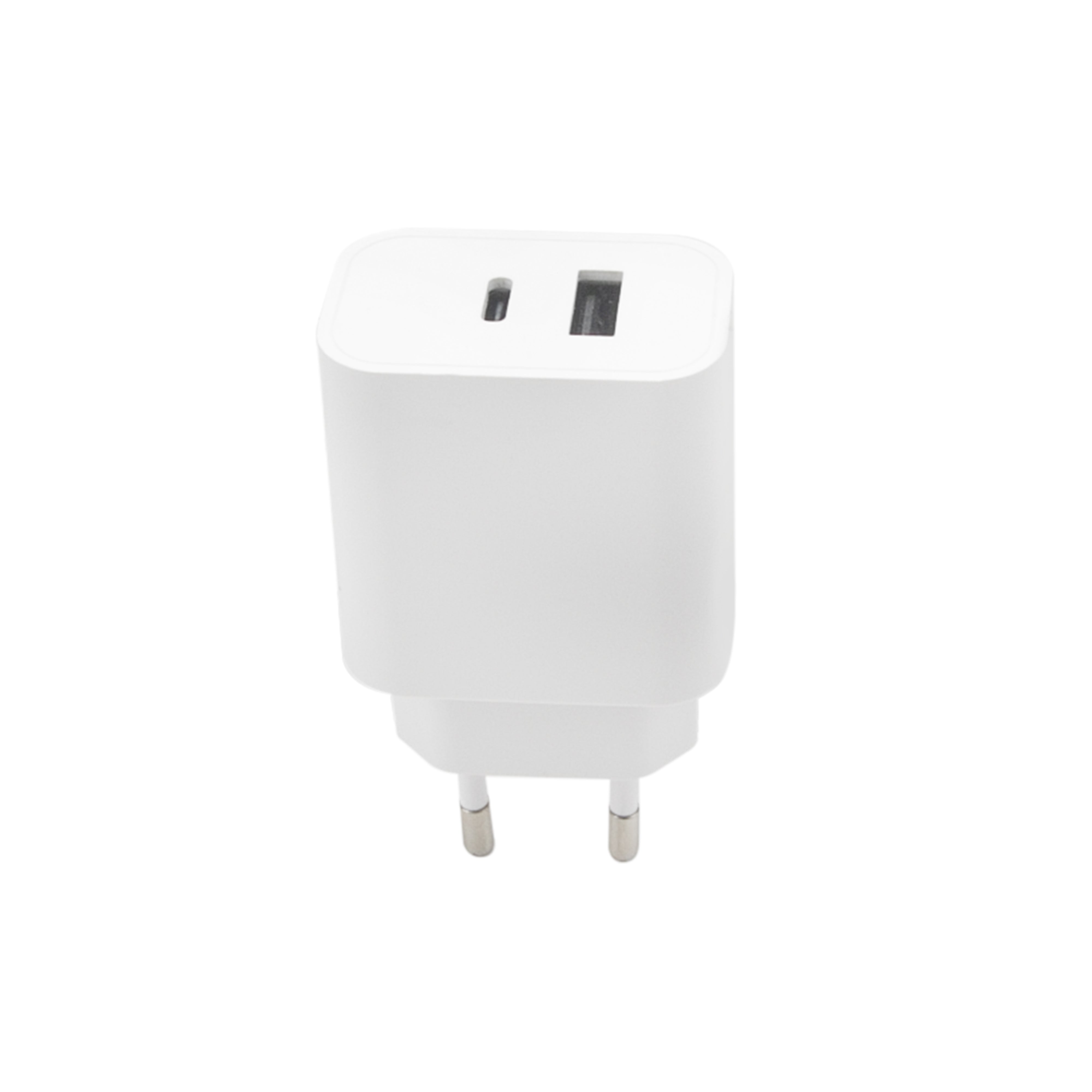 Maxlife MXTC-06 PD QC charger 1x USB-C 1x USB 20W white