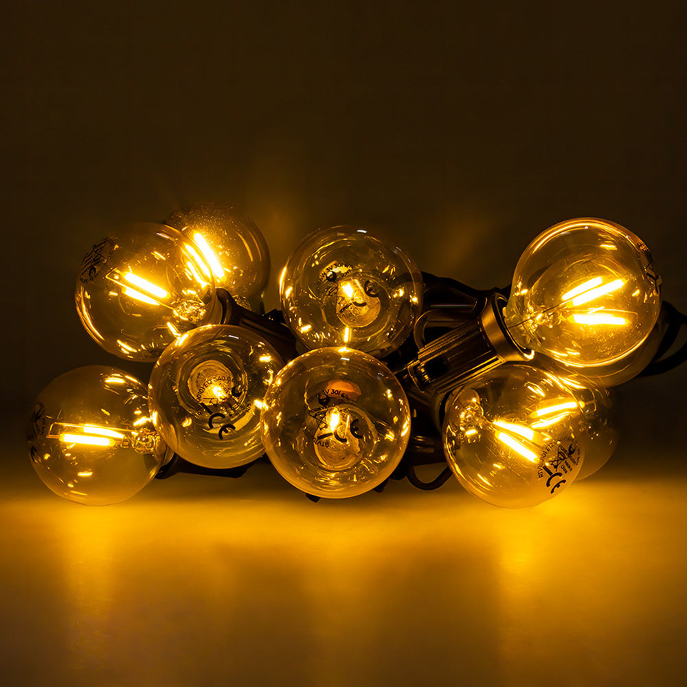 Forever Light LED Bulb E12 G40 0.5W 3V 24lm FL-2B gold 6pcs