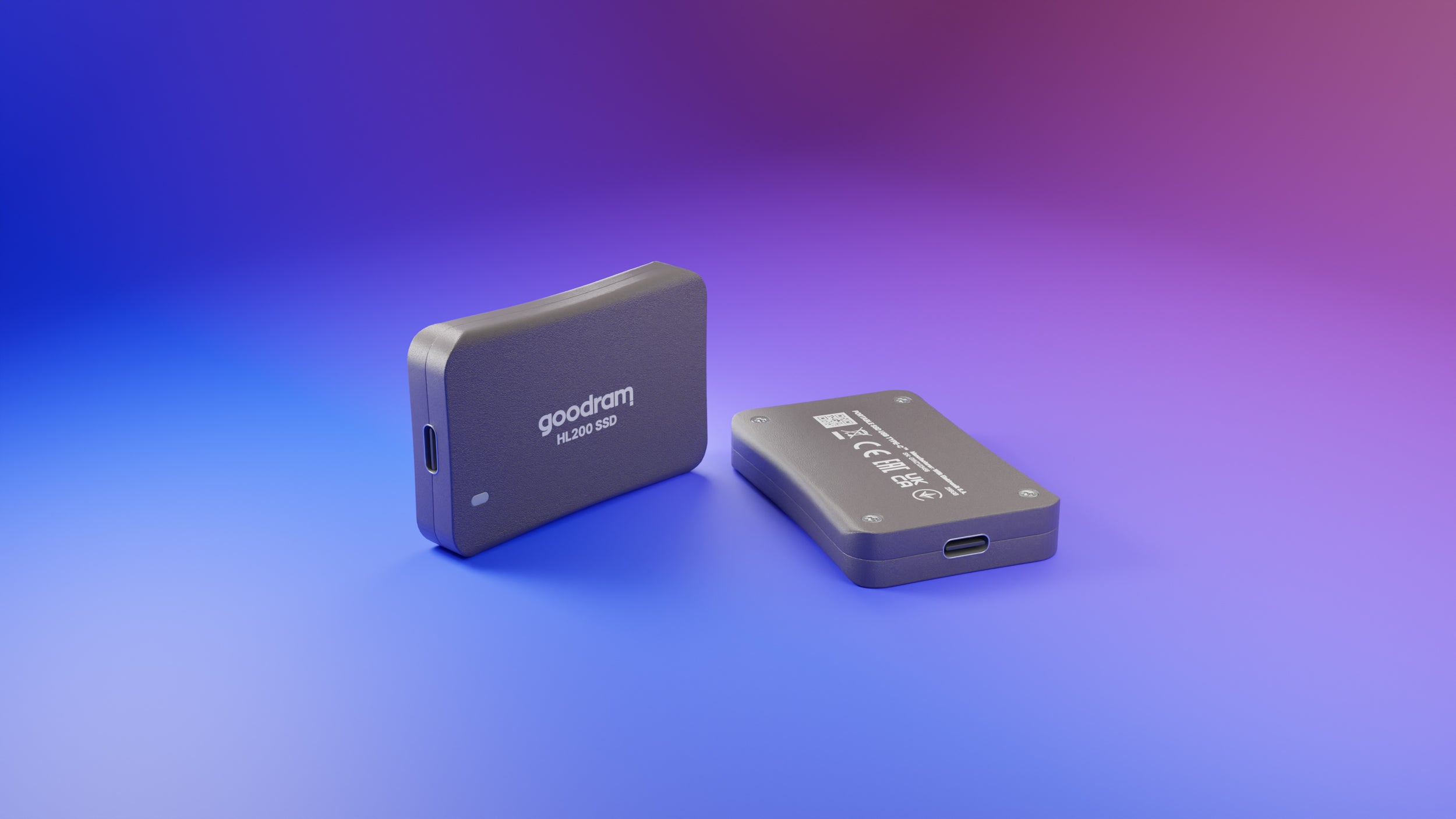 Goodram SSD disc 512GB HL200 USB Type-C + A
