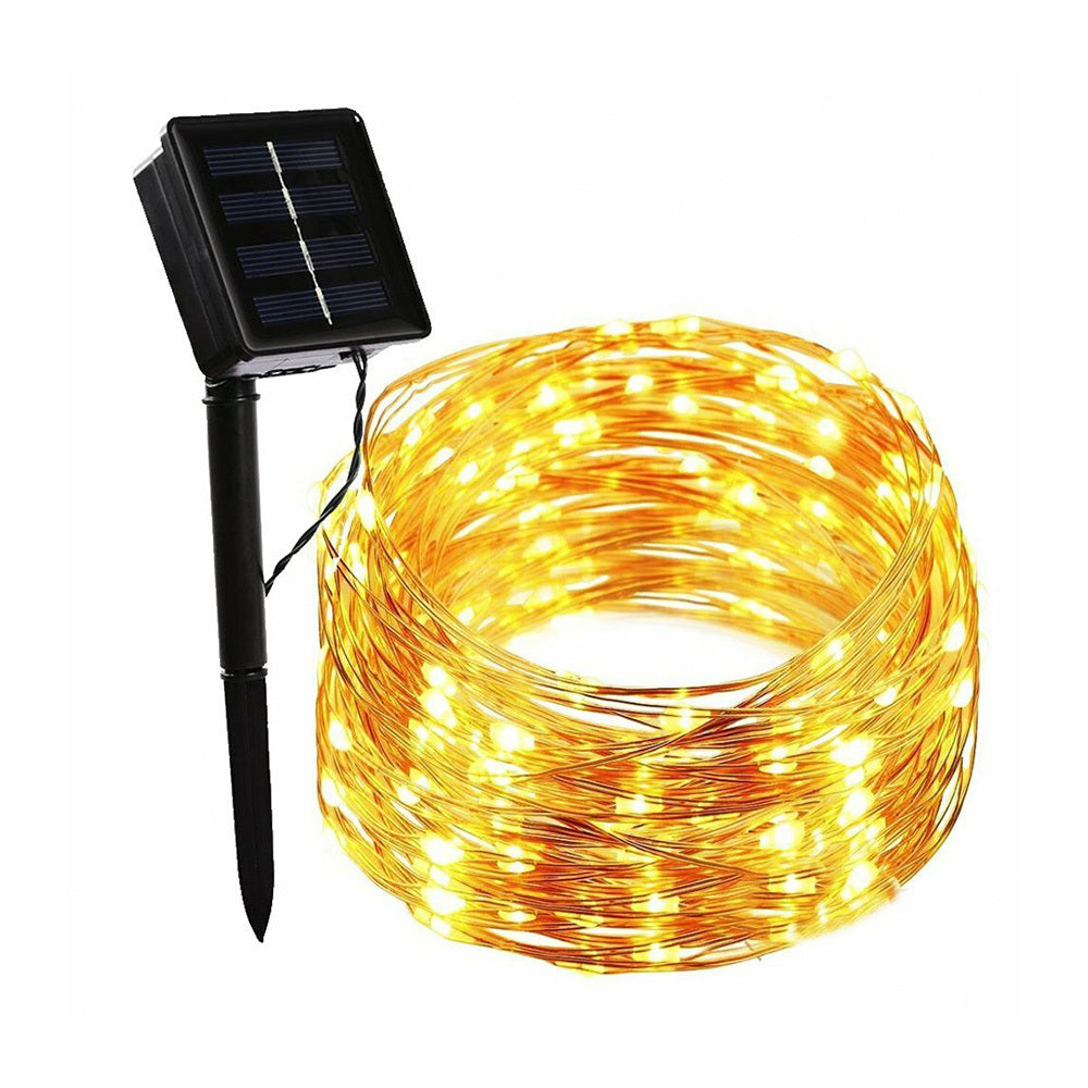 Guirlande LED solaire SUNARI FLS-82 fil cuivre 22m 600mAh