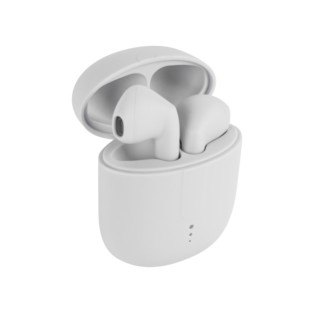Écouteurs TWS Setty Blanc — Bluetooth 5.0 avec Étui de Charge
