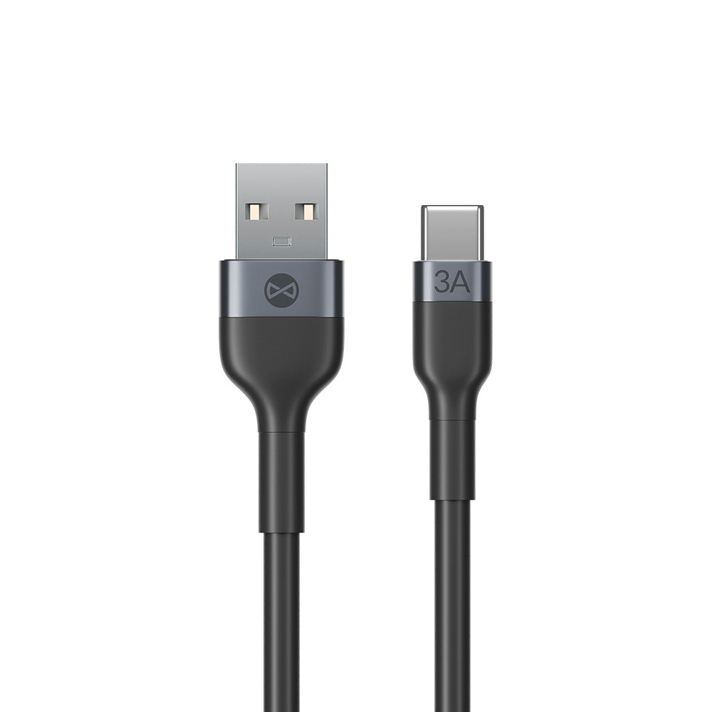 Câble USB-C Forever Flexible — 1m, 3A, charge rapide et transfert données