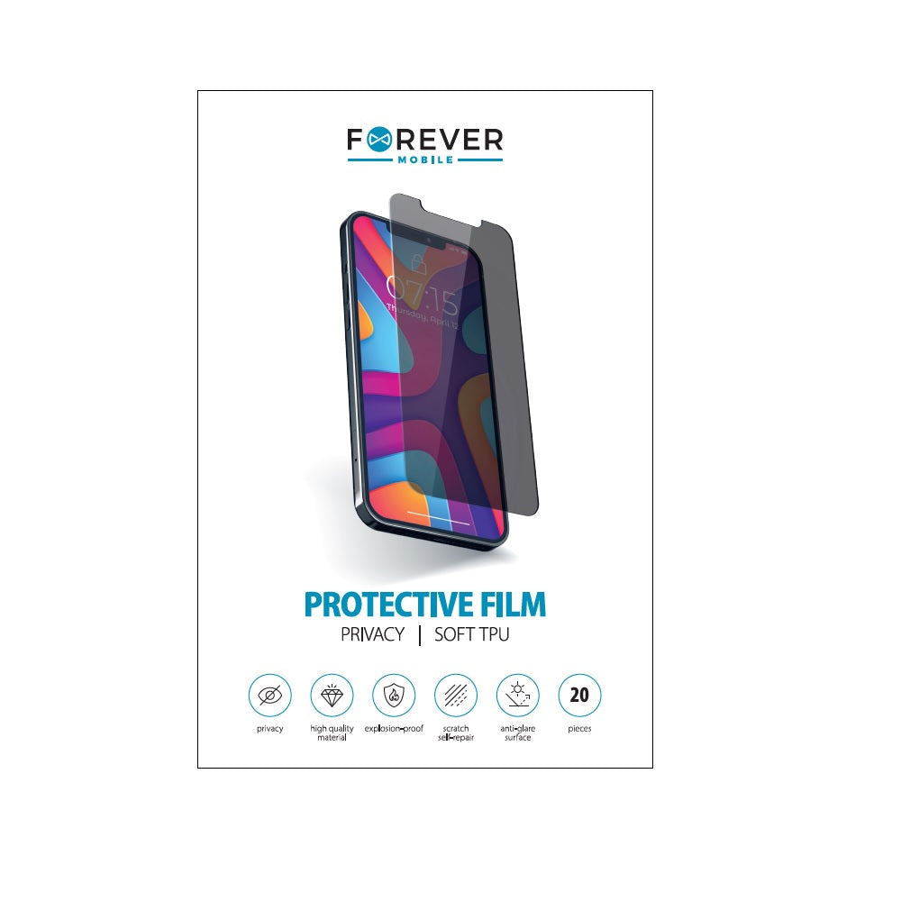 Forever set film anticrash privacy for cutting machine 20pcs