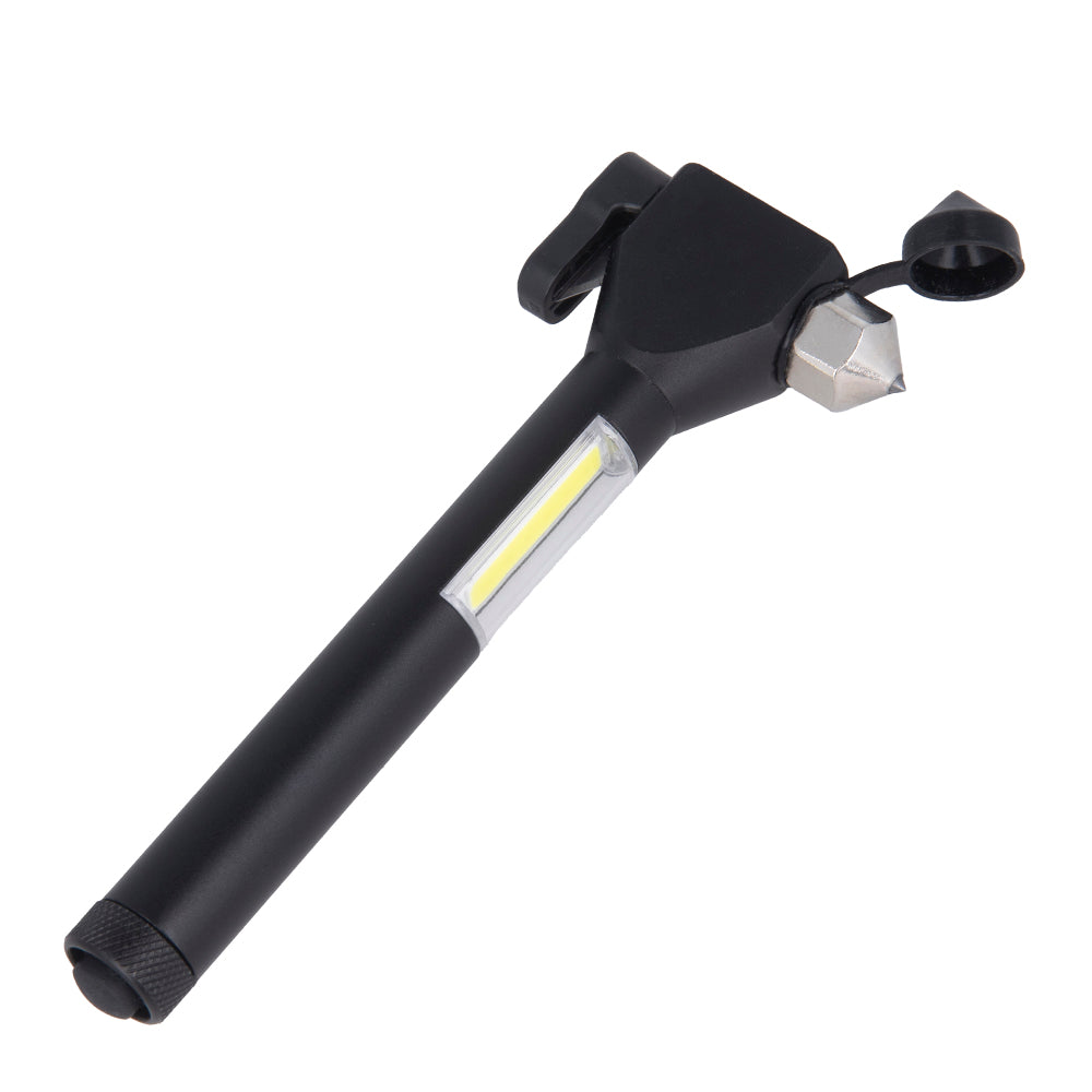 Lampe LED d'urgence FLF-03 avec marteau, cutter et aimant