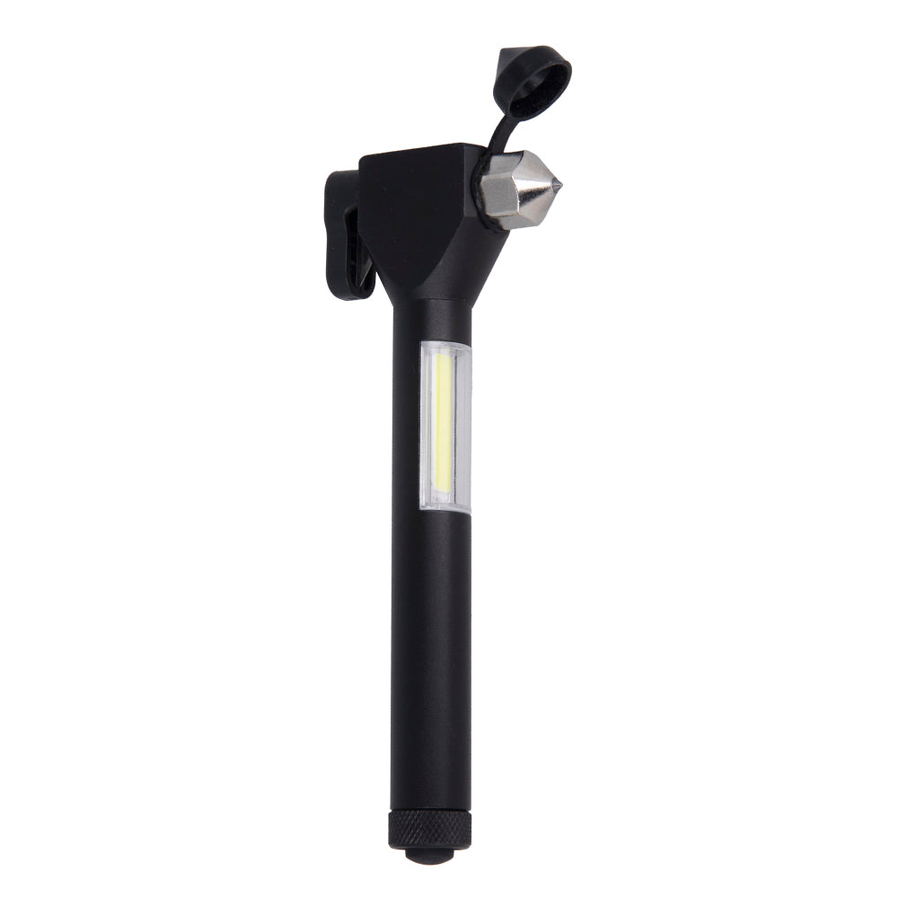 Lampe LED d'urgence FLF-03 avec marteau, cutter et aimant